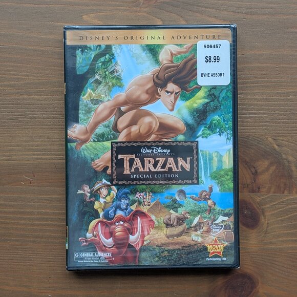 Walt Disney Tarzan Special Edition DVD Movie Brand New & Factory Sealed - Picture 1 of 3